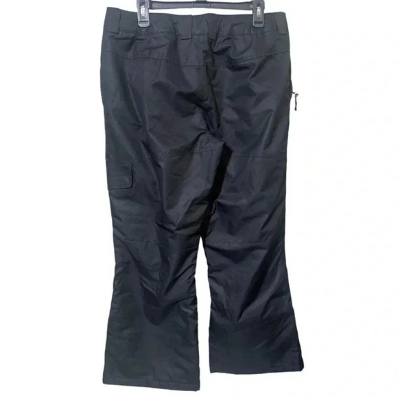 Champion Black Filled Snow Pants Outdoor Winter Warm Skiing Snowboard Thick - Picture 2 of 7